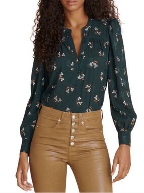 Veronica Beard • Abbie Floral Print Blouse Size 10
